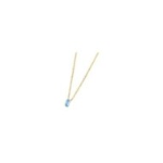 Collana con zircone baguette