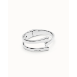 Bracciale rigido placcato argento Sterling