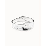 Bracciale rigido placcato argento Sterling