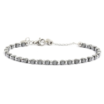 Bracciale ematite cubica