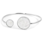 Bracciale rigido madreperla