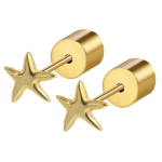 Orecchini a lobo stella marina