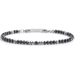 Bracciale agata nera ed ematite
