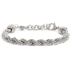 Bracciale catena corda 6,8mm