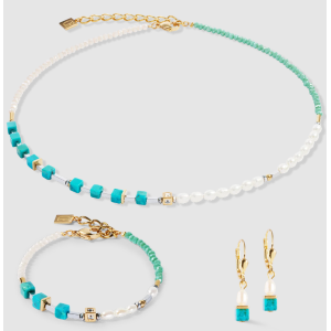 Orecchini Princess Fusion Pearls turchese