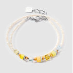 Joyful Colours Wrap bracciale argento giallo