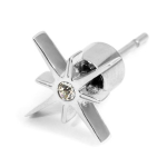 Orecchino a lobo rosa dei venti