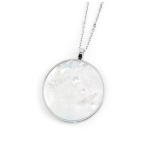 Collana pendente madreperla
