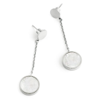 Orecchini pendenti madreperla