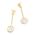 Orecchini pendenti madreperla