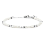 Bracciale con pietre a rondelle