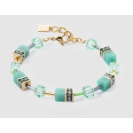 Bracciale GeoCUBE® Iconic Mono Gold verde